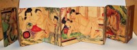 Lot 391 - A reproduction Chinese pillow-book (Shunga),...