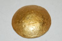 Lot 607 - A reproduction Chinese gilt brass trade token