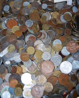 Lot 649 - A large collection of assorted world coinage,...