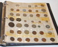 Lot 650 - Two boxes of miscellaneous world coinage, to...