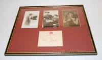 Lot 659 - A George V GPO greetings telegram, the office...