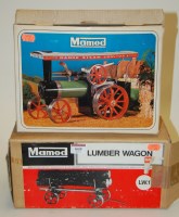 Lot 668 - A boxed Mamod steam tractor together with a...