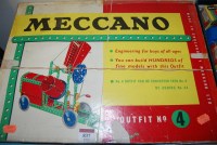 Lot 837 - A Meccano 1950s outfit No. 4 in original box