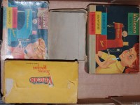 Lot 854 - Four various boxed Vulcan Child's Sewing...