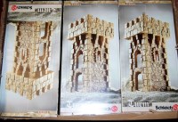 Lot 856 - Six boxed as issued Schliech 40195 tower ruins...