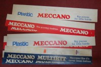 Lot 858 - Seven various vintage 1960s/70s Meccano shop...