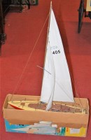 Lot 862 - Triang Deluxe 24'' racing yacht ocean cabin...