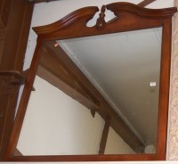 Lot 1025 - A faux mahogany framed and architectural...