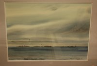 Lot 1046 - Arthur Young - Coastal scene, watercolour,...