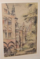 Lot 1050 - John Buckland-Wright - Liverpool cathedral,...