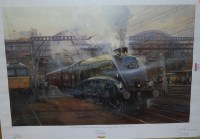 Lot 1074 - After Robin Pinnock - The steam railway...