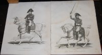 Lot 1107 - A quantity of unframed military engravings,...