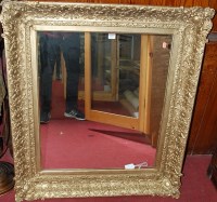 Lot 1127 - A 19th century giltwood and floral decorated...