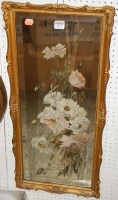 Lot 1147 - An early 20th century floral giltwood framed...