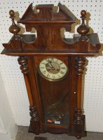 Lot 1154 - An early 20th century figured walnut Vienna...