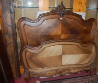 Lot 1211 - A good late 19th century French rosewood...