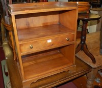 Lot 1341 - Reproduction yew wood occasional furniture, to...