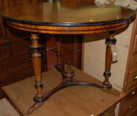 Lot 1445 - A Victorian aesthetic movement walnut and...