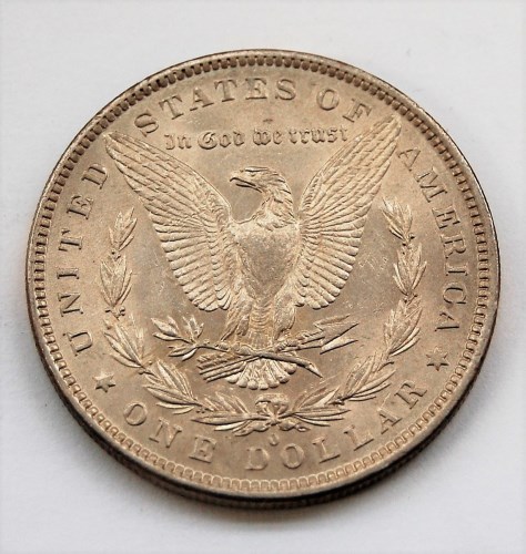 Lot 2029 - USA, 1882 silver Morgan dollar, obv Liberty...