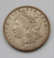 Lot 2039 - USA, 1921 silver Morgan dollar, obv Liberty...
