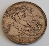 Lot 2048 - Great Britain, 1902 crown, Edward VII, rev St...