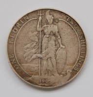 Lot 2059 - Great Britain, 1905 florin Edward VII reverse...