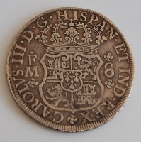 Lot 2073 - Mexico/Kingdom of New Spain 1770 8 reales obv...