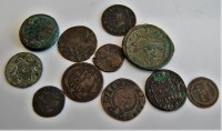 Lot 2085 - Eleven various Roman and mediaeval coins, to...
