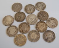 Lot 2090 - Great Britain, shillings, three George III...