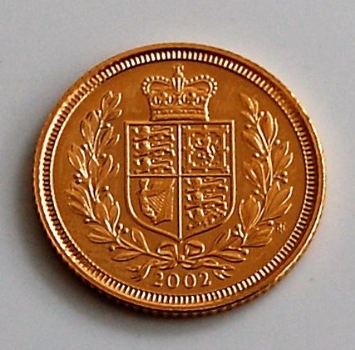 Lot 2109 - Great Britain 2002 gold half sovereign, Queen...