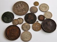 Lot 2161 - Mixed lot of silver and other coinage to...