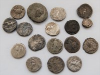 Lot 2168 - Mixed lot of silver and billon Roman and other...