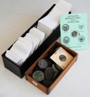 Lot 2197 - A quantity of various Roman coins to include...