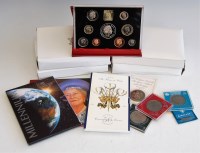 Lot 2217 - Five United Kingdom proof coin collections,...
