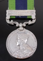 Lot 1002 - An India General Service medal (1908-1935)...