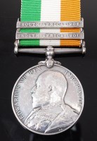 Lot 1004 - A King's South Africa medal (1901-1902) with S....