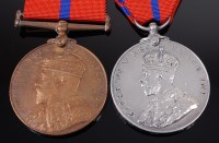 Lot 1010 - A Coronation (Police) medal 1902, in bronze,...