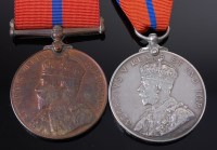 Lot 1013 - A Coronation (Police) medal 1902, in bronze,...