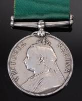 Lot 1016 - Victoria, Volunteer Long Service medal,...
