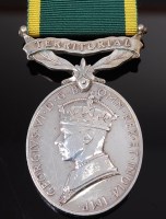 Lot 1021 - A George VI. Efficiency medal, naming 2981313....