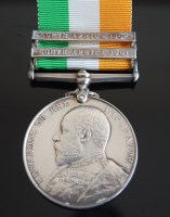 Lot 1123 - A King's South Africa (1901-1902) campaign...