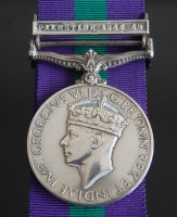 Lot 1128 - A Geo. VI General Service medal (1918-1962)...