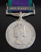 Lot 1134 - An E.R. II. General Service medal (1962-2007)...