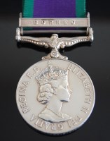 Lot 1136 - An E.R. II. General Service medal (1962-2007)...