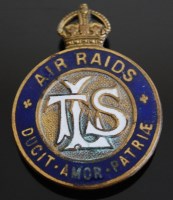 Lot 1144 - A WW I London Transport Service enamelled...