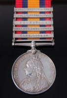 Lot 1148 - A Queen's South Africa medal (1899-1902) 3rd...
