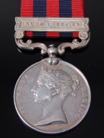 Lot 1151 - An India General Service medal (1854-95) with...