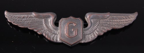 Lot 1189 - A U.S.A.F. Glider pilots wing badge.