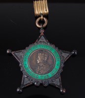 Lot 1192 - A Geo. V. Indian Recruiting badge, stamped...