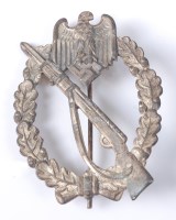 Lot 1256 - A German Infantry Assault badge.